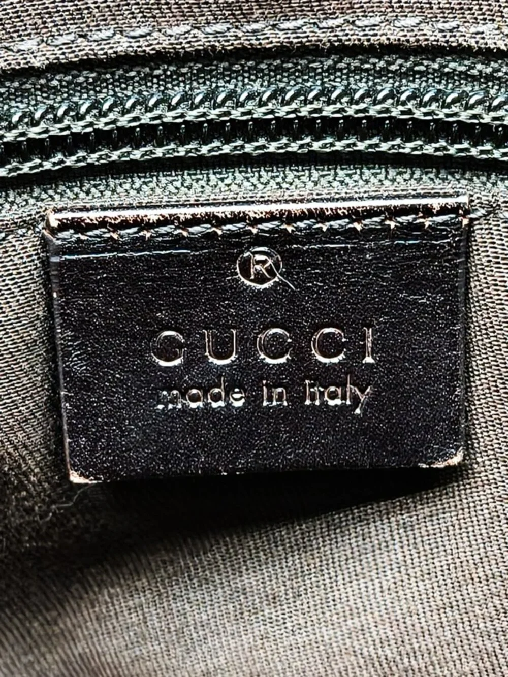 Gucci Brown GG Monogram Briefcase Handbag Top Handle